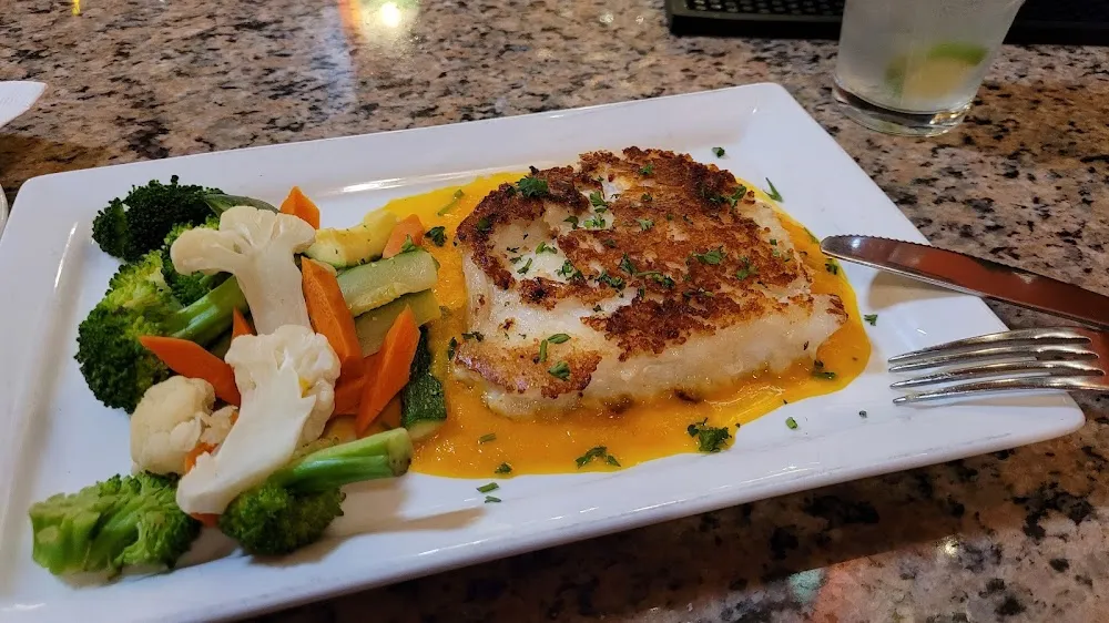 Sea Bass with Vegetables